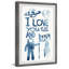 « astronaute love », art encadré Raynard-150244866