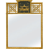 Shun Wo Dynasty Flat Beveled Wall Mirror