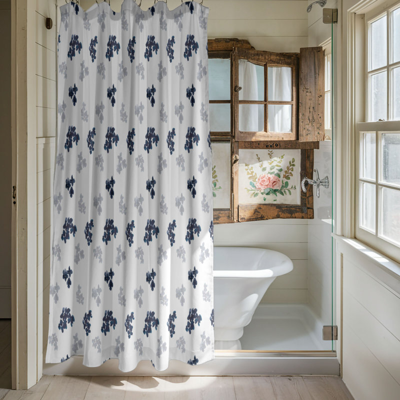Motif aimant - Rideau de douche Premium, H 74 po x l 71 po