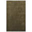 Tapis brun en laine tissé à la main 5 pi x 8 pi