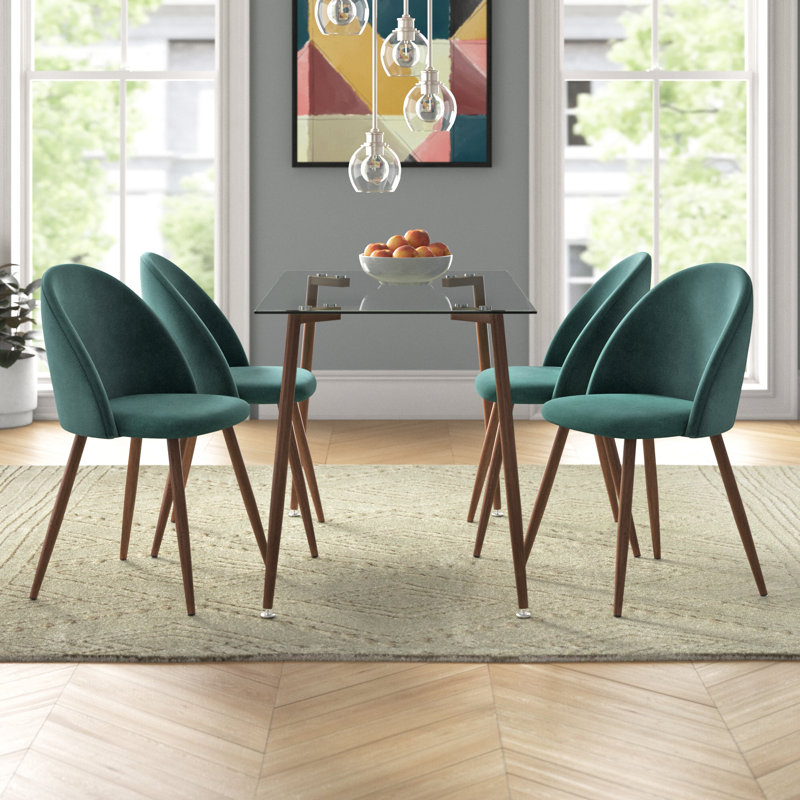 Ensemble repas pour 4 personnes Everest, Bleu, Brun