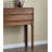 33.46" Walnut colour Rectangular Solid Wood Console Table-107235918