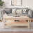Latitude Run Coffee Table Honey Brown 39.4X39.4x15.7 in Solid Wood Pine-1223963688
