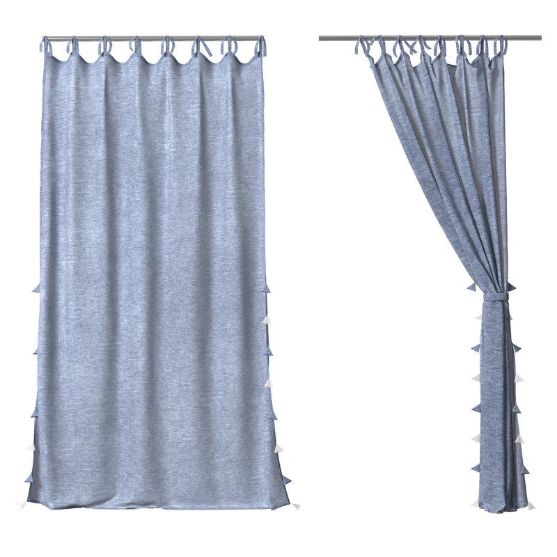 Sheer Curtain Panel, 50" W x 108" L