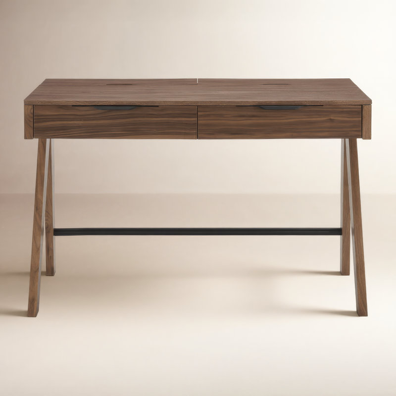 Lenae Steel Writing Desk