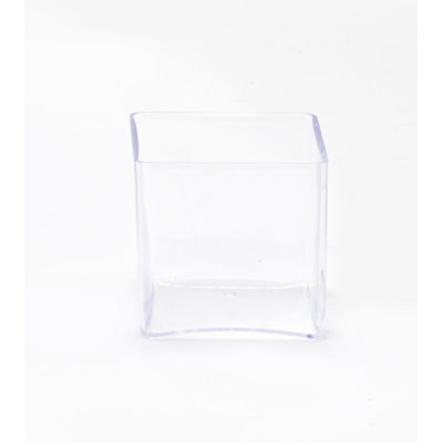 Ensemble 18 pièces de Vasques carrés en plastique