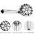 7-Setting Showerhead System - Stainless Steel Slide Bar, Dual Head, Wall Mounted, Finish, 1.8 Gpm Flow Rate Bar Rain Shower Head Spa With 5-Inch Abs Finish-126353114