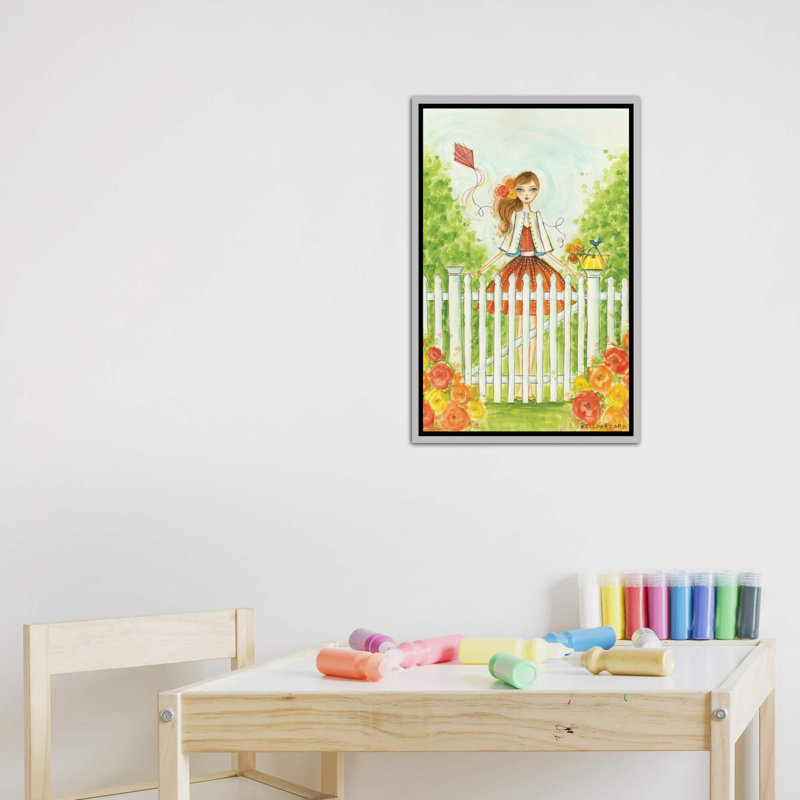 Printemps à Summerside, art, Toile avec cadre argenté, H 60 po x l 40po x P 1,5 po