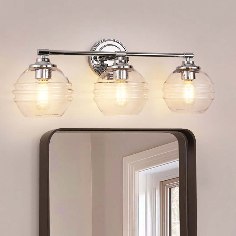Éclairage pour meuble-lavabo à 3 lumières Yeilyn