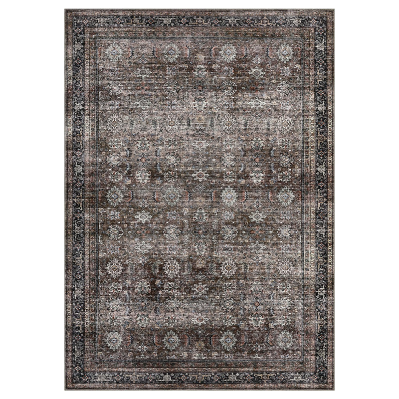 Area Rug, Rectangle 160 x 230 cm, Brown