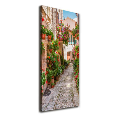 Italian Streets - Wrapped Canvas Print