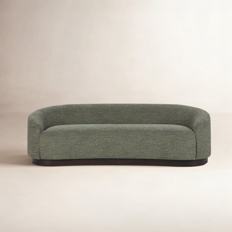Beverly 90" Sofa Oatmeal, Antique Green
