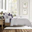 August Stripe Reversible Cotton Duvet Cover Set-505051811-505051834