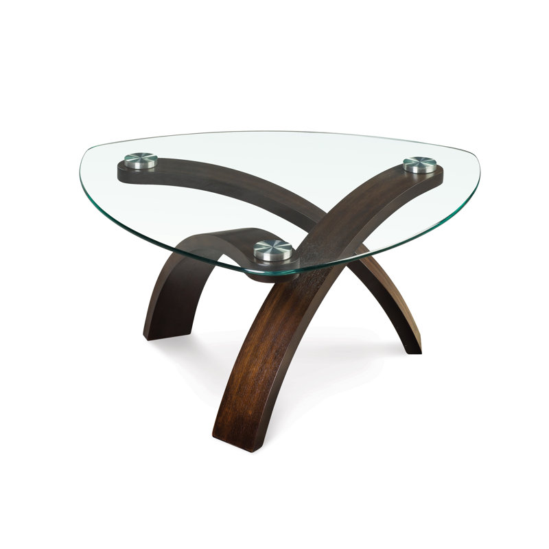 Comeaux Glass Top Coffee Table