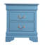 Table de chevet élégante à 2 tiroirs Woode pour votre chambre à coucher-626965501