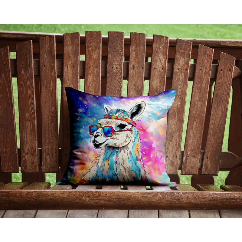 Coussin Hippie, H 14 po x l 14 po