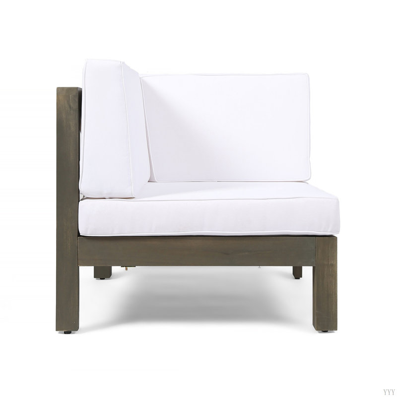Oana - chaise avec accoudoirs en L