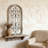 Arched Solid Wood Handmade Farmhouse Plants & Flowers Wall Decor