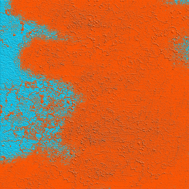 " Grunge Orange Background " by Dziewul Painting Print, 12" H x 12" W