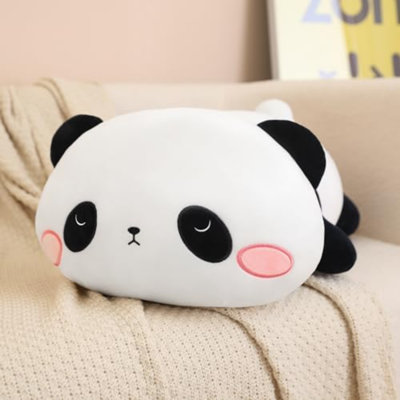 Weighted Panda Plush, Weighted Panda Stuffed Animal, Cute Plushies Soft Bear Pillow Toy Gift For Kids Adults 13.8 Inch, 1.6 Lbs