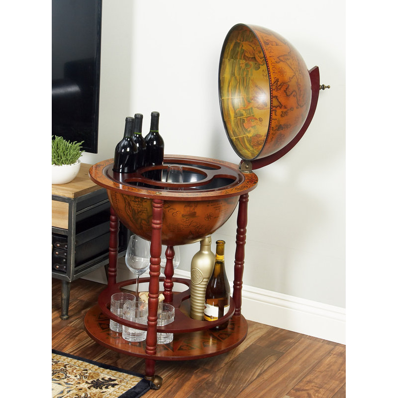 Wood Floor Globe