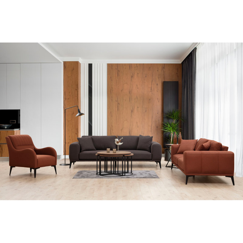 Bina Upholstered Wingback Chair