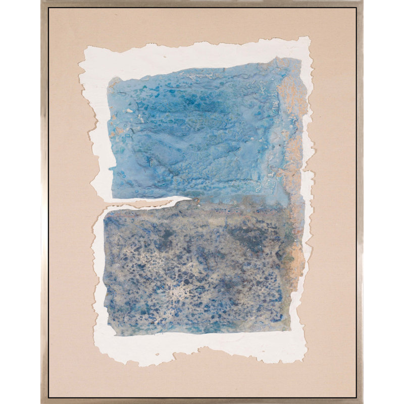 «Sans titre II», reproduction sur toile avec cadre flottant, H 60 po x l 48 po