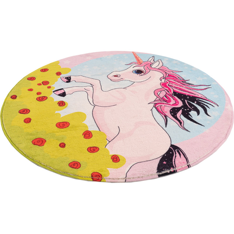 Round Wycliffe Uni Hand Tufted Area Rug, Round 120cm