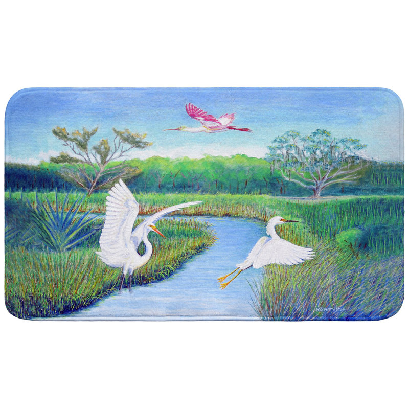 Tapis de bain Marsh Wings, L 30 po x l 18 po