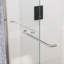 Porte de baignoire double coulissante l 44-48 po | 1/4 po (6 mm) en verre trempé transparent, sécuritaire et antidéflagrant-122721547