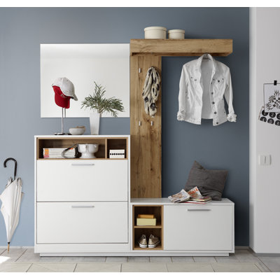 Makarama Hallway Wardrobe with Shoe Storage