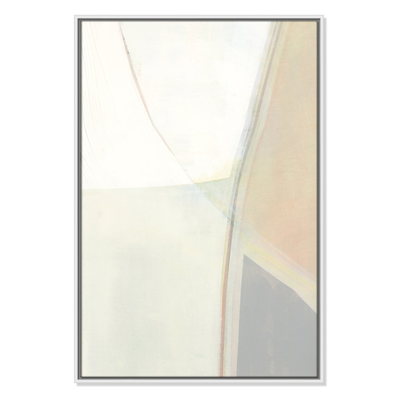 In Neutral II by Cartissi, 37.5" H x 25.5" W x 2" D, White Framed Canvas