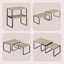Ensemble de 2 tablettes de rangement empilables-1312208733-1336155205