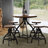 Kerome 5-piece Adjustable Round Bar Stool Set-102506920