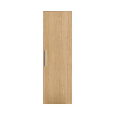 Armoire latérale haute de 12 po avec tablette réglable et porte simple Sate