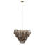 Magnolia 10-Light Quartz Glass Chandelier