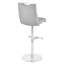 Swivel Upholstered Adjustable Height Counter Stool