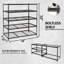 Étagère à 5 niveaux en métal robuste, l 48 po x P 24 po x H 72 po, support de rangement réglable, assemblage sans boulon, capacité de charge totale de 4 000 lb, pour le garage, le sous-sol, l'entrepôt.