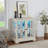 Tall Accent Cabinet With Glass Door-283342429