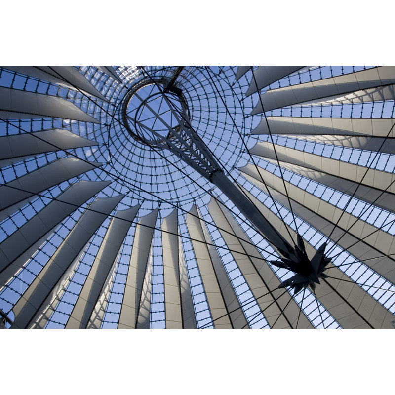 Modern Roof Construction - Wrapped Canvas Print, 30cm H x 46cm W