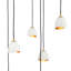Nula 12 - Light Shaded Tiered Chandeliers
