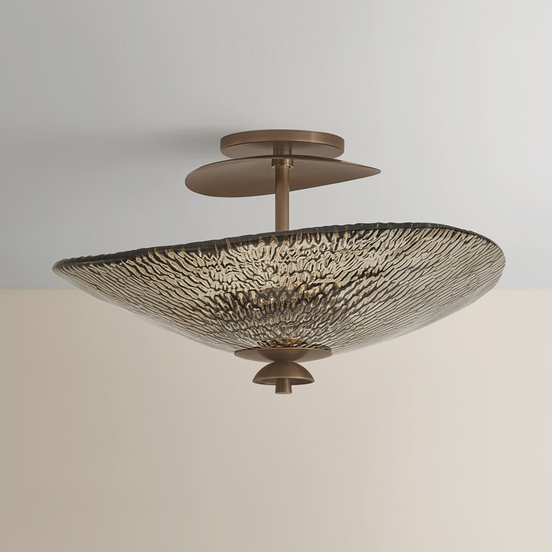 Alba Semi Flush by Moniomi x Corbett Lighting