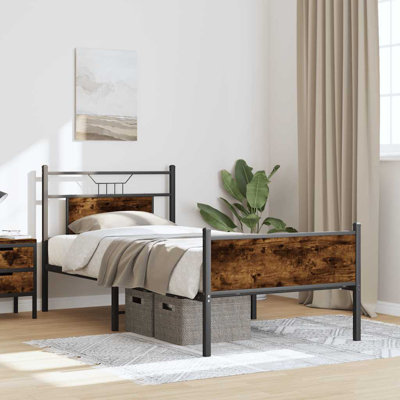 Bed Frame Without Mattress Engineered Wood