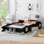 Lit plateforme avec tablettes de rangement Meridian Race Car-2114854242-2114854243