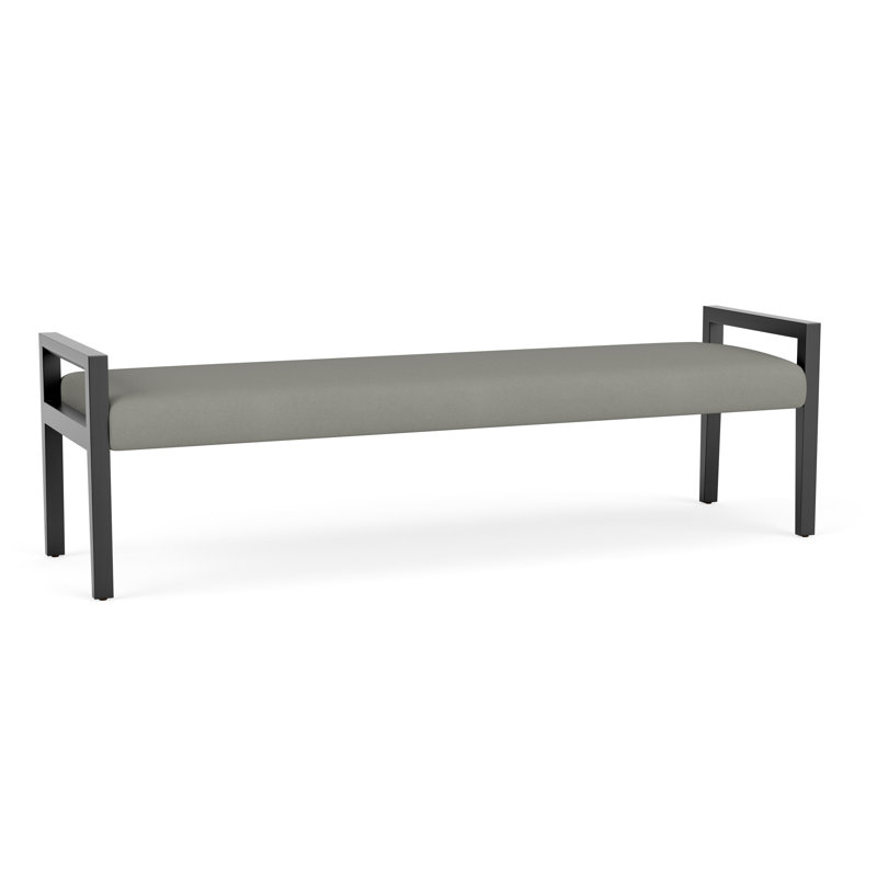 Banc en bois 3 places Brooklyn, Black, Patriot Plus Dove