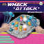 Thin Air Games: Whack Attack - Space Mole - Jeu de table lumières / sons, 36 niveaux, pointage ACL, mode pièces de monnaie d'arcade, solo super-combat, enfants 3+