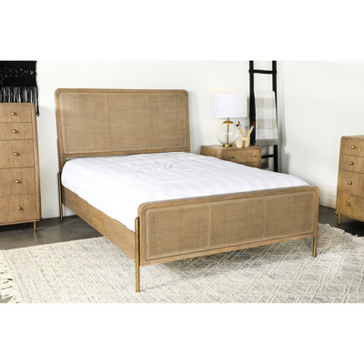 Grand lit en canne naturel Sand Wash