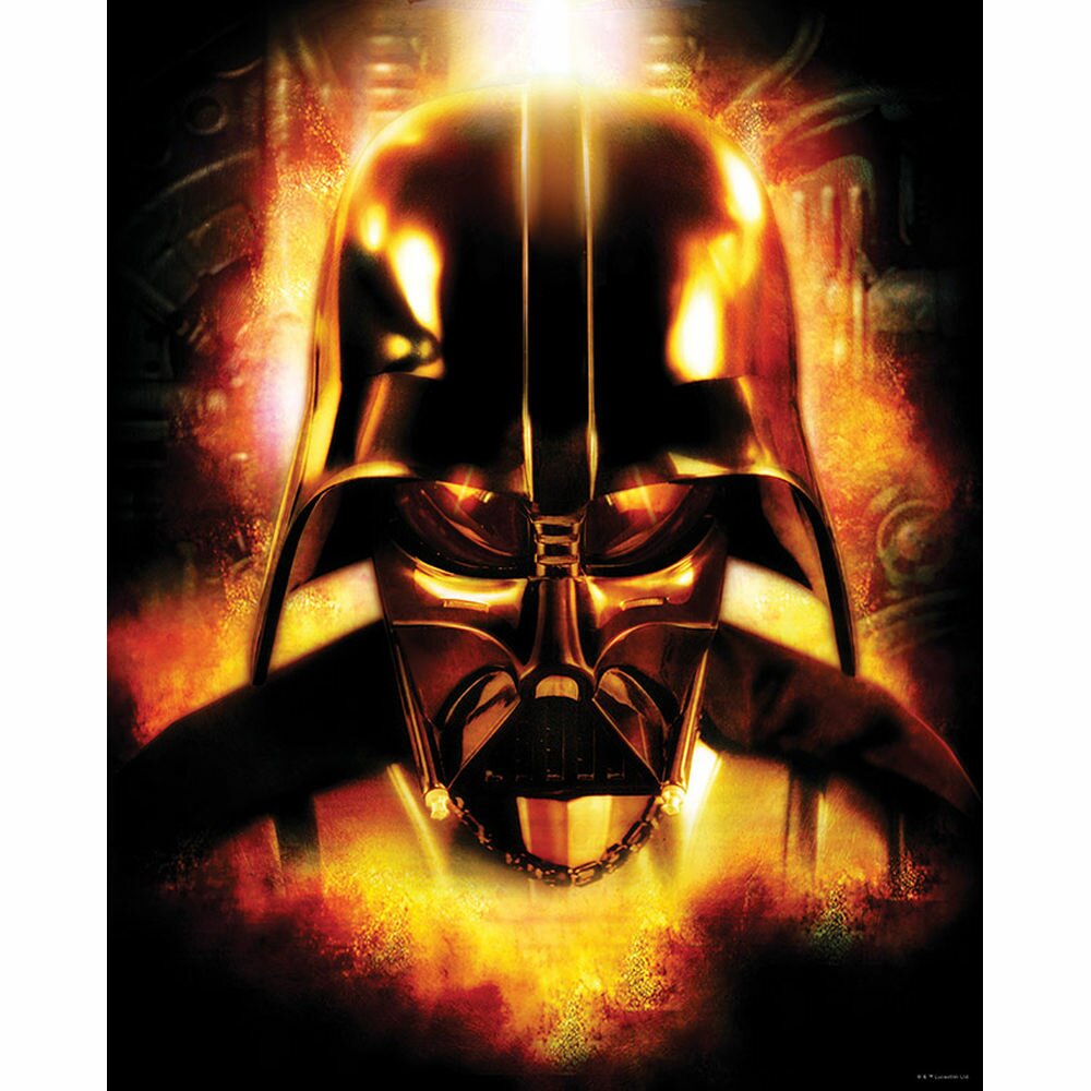 Poster Star Wars Vader Head