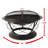 Treble Round Steel Wood Burning Fire Pit
