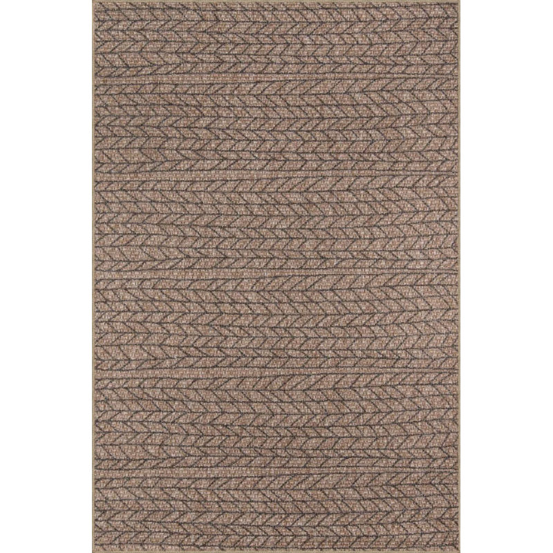 Machine Washable Pattern Decorative and Washable Rug, Round 4'11" Rug Pad Included